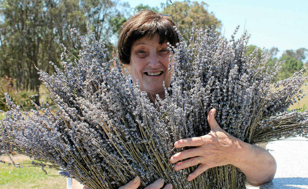 SWEET SMELL: The smell of lavender perfume is now an integral part of Tere Bonner’s life. SWEET SMELL: The smell of lavender perfume is now an integral part of Tere Bonner’s life.